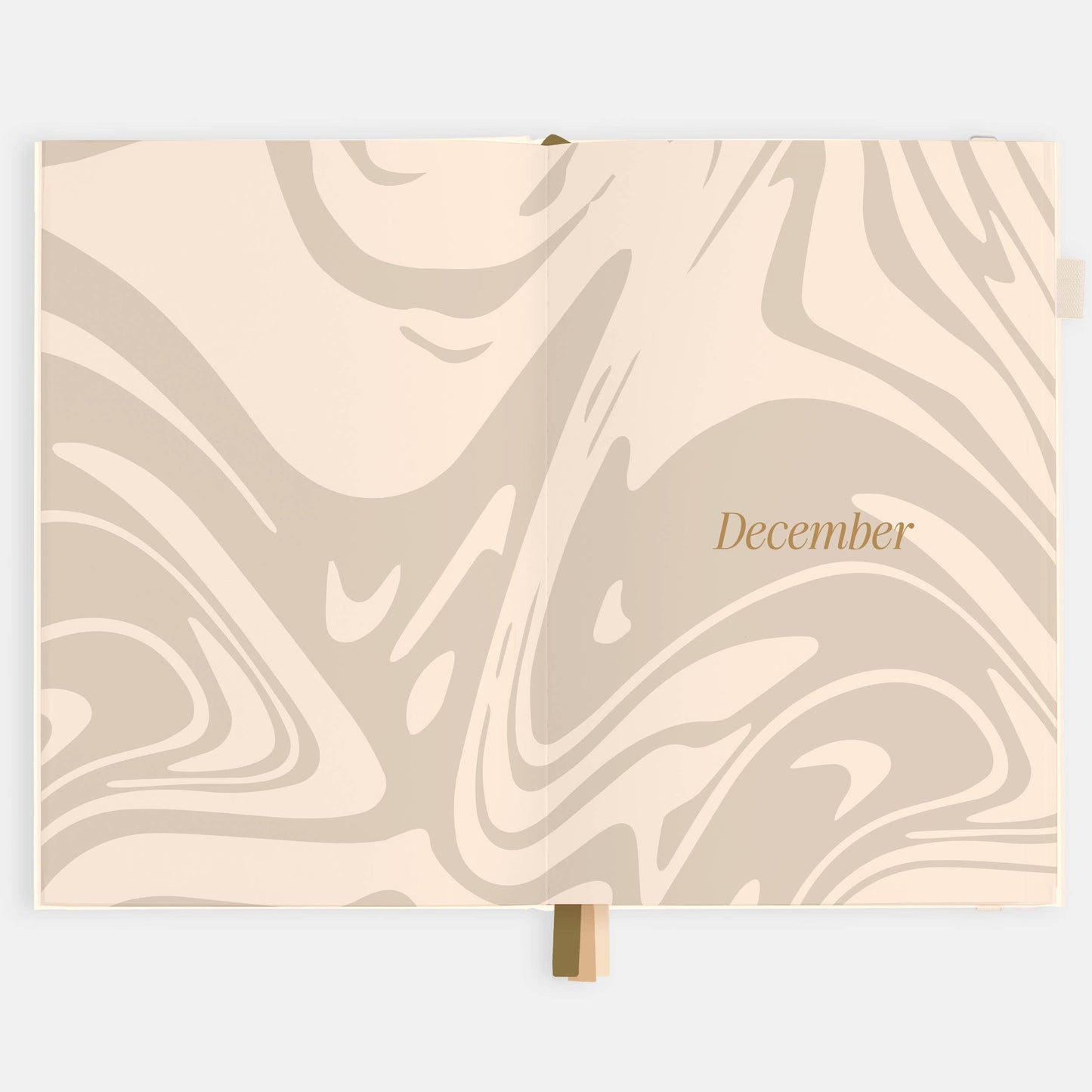 2026 Creme A5 Vertical Planner