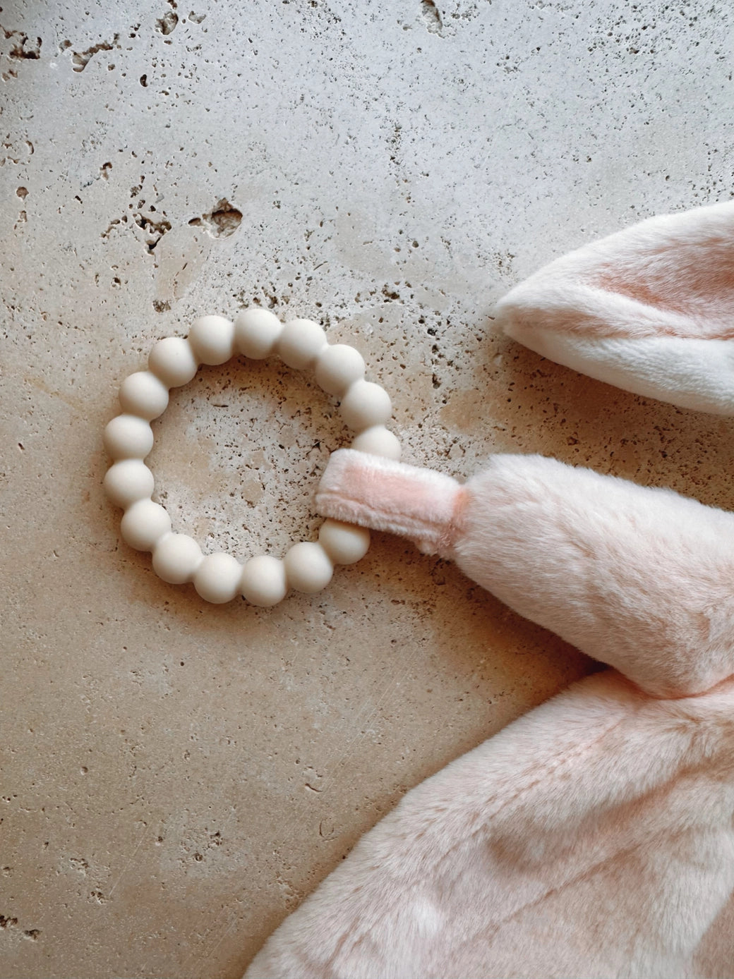 The Name Nest Marnie - Bunny Comforter and Teether