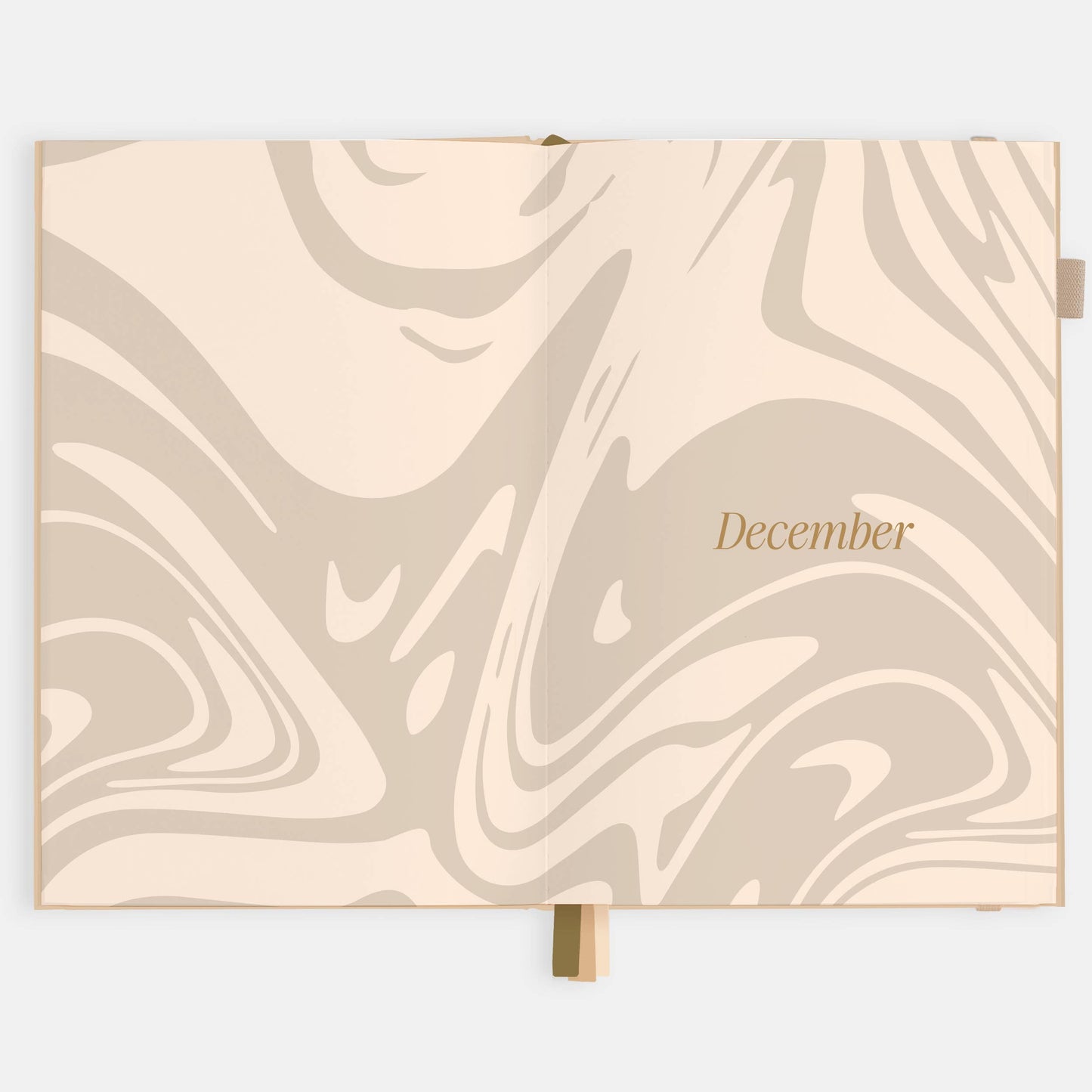 2026 Taupe A5 Horizontal Planner