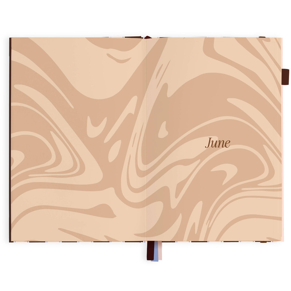 Fox & Fallow - 2027 Chocolate Stripe A5 Academic Planner