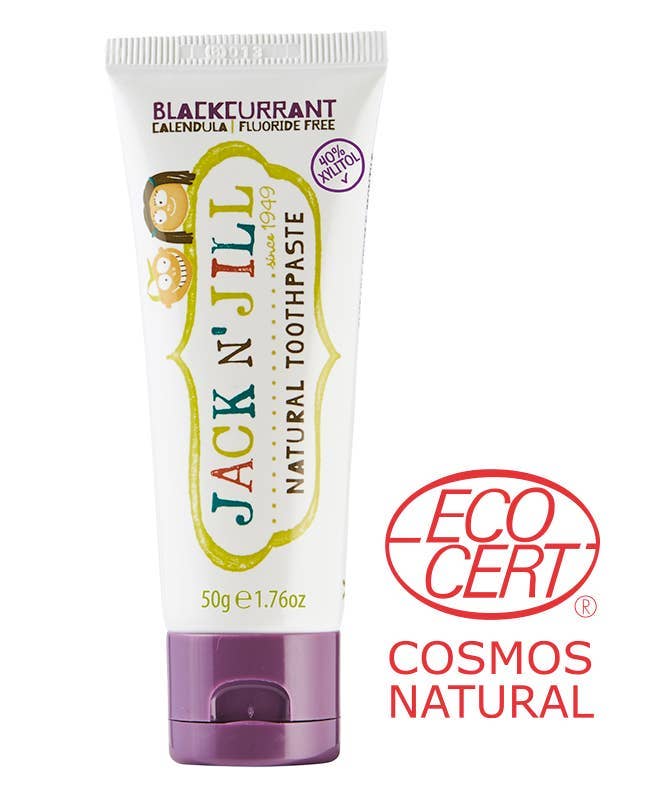 Natural Certified Toothpaste Blackcurrant 50g
