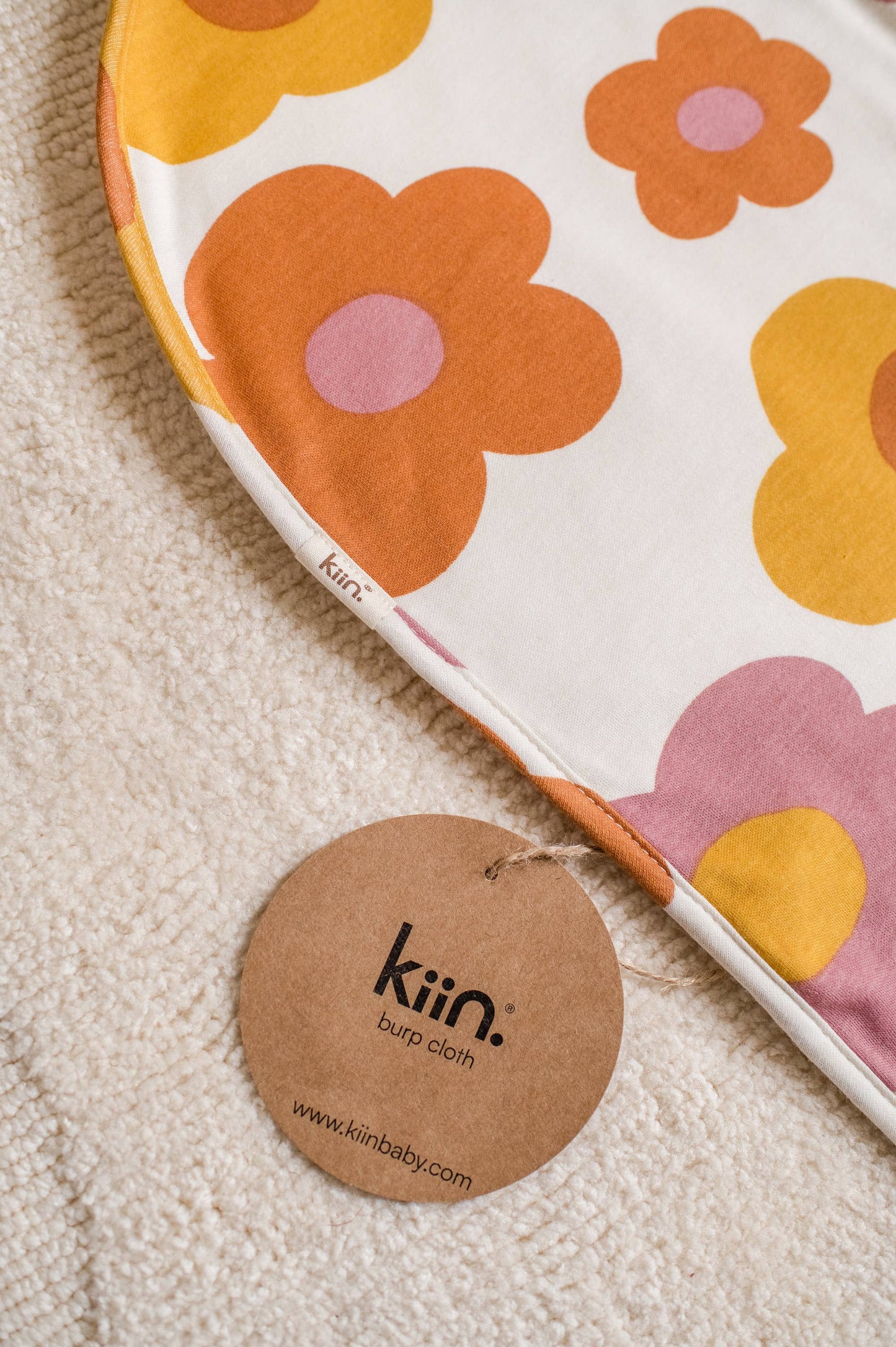Burp Cloth: Bloom