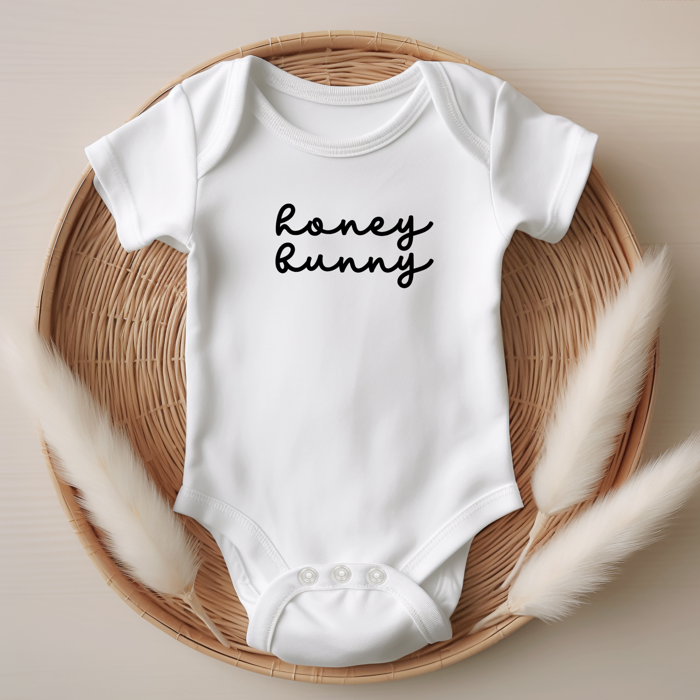 'Honey Bunny' Easter Onesie