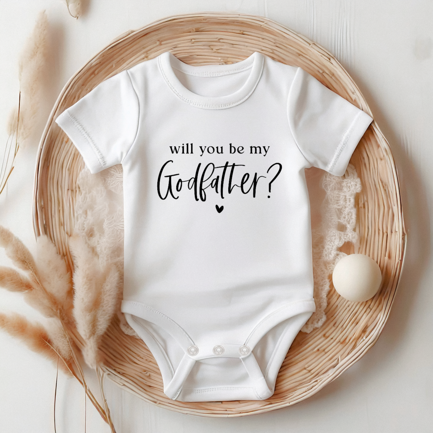 Will you be my Godparents Onesie
