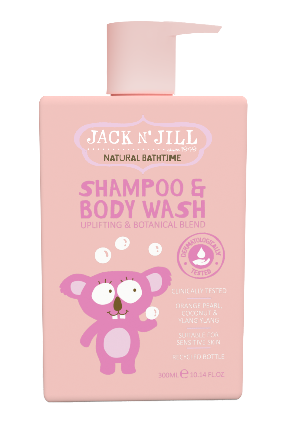 Shampoo & Body Wash - Natural 300mL