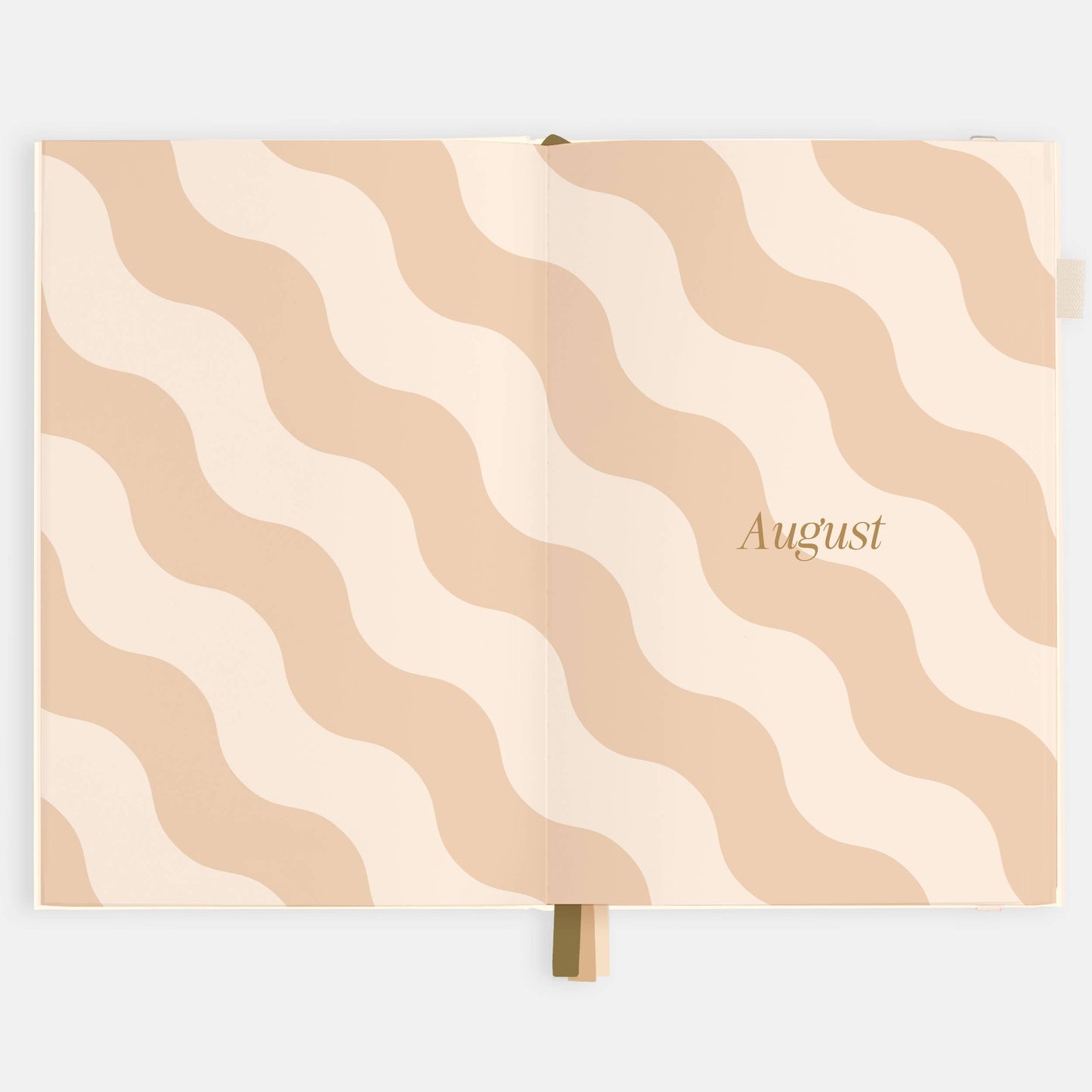 2026 Creme A5 Vertical Planner