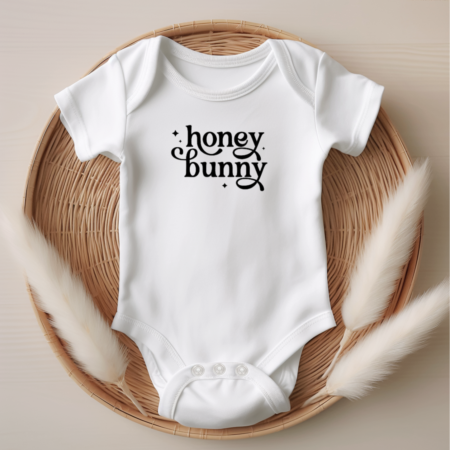 'Honey Bunny' Easter Onesie