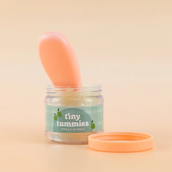 Tiny Tummies Apple Food Jar and Spoon Set