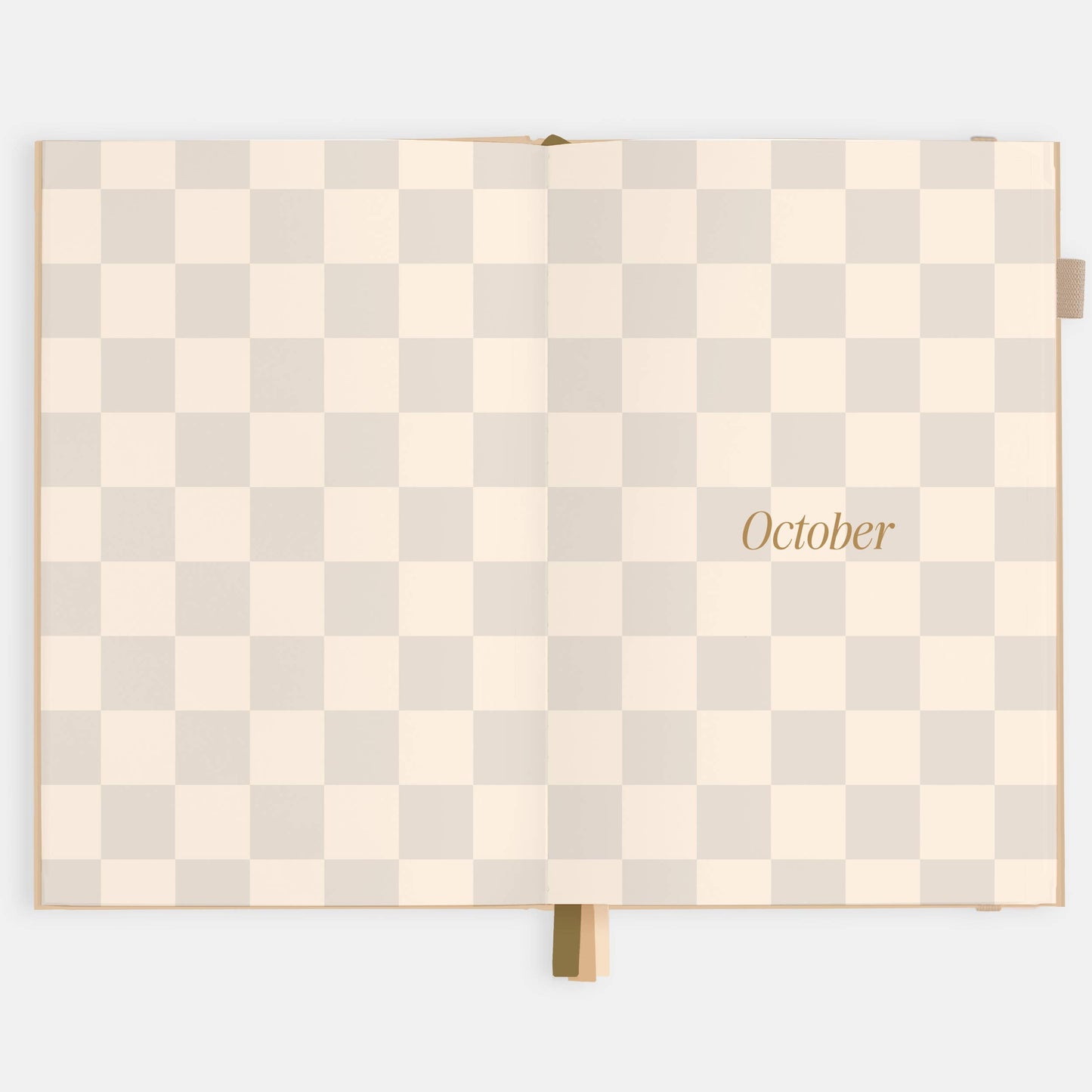 2026 Taupe A5 Horizontal Planner