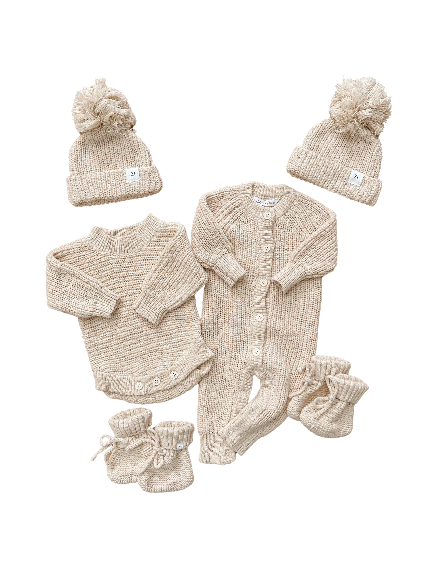 CLASSIC KNIT ROMPER | HONEY