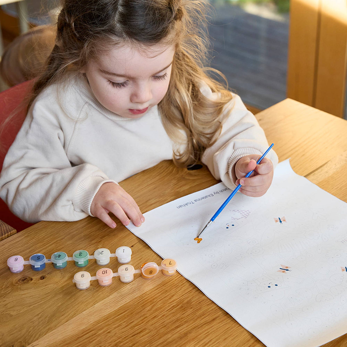 Journey Of Something AU & EU - Kids Paint by Numbers - Flower Patch