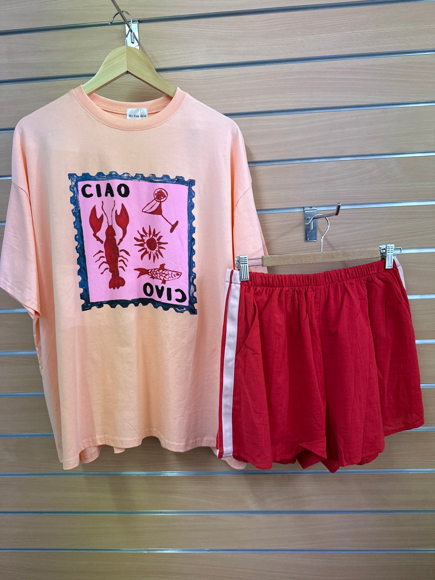 By Frankie Ciao Ciao Top and Shorts Set