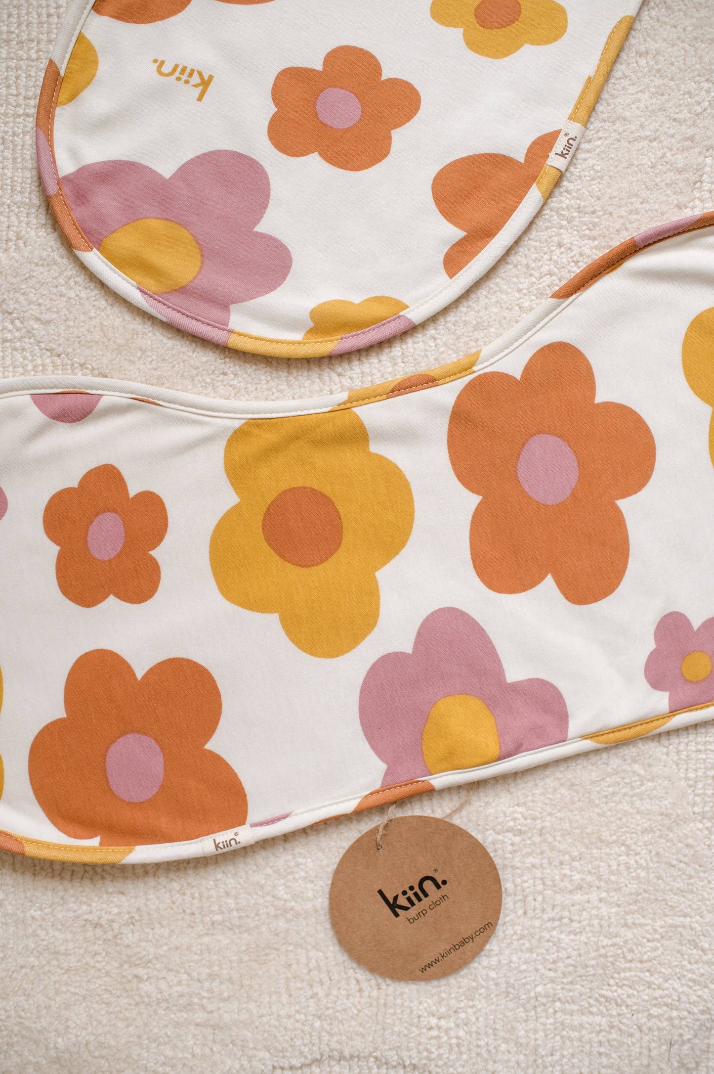 Burp Cloth: Bloom