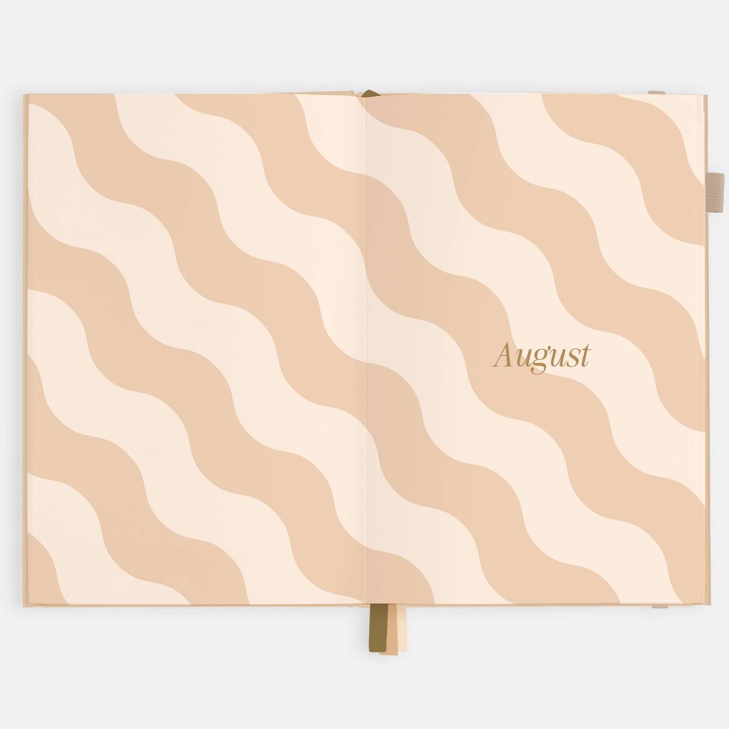 2026 Taupe A5 Horizontal Planner