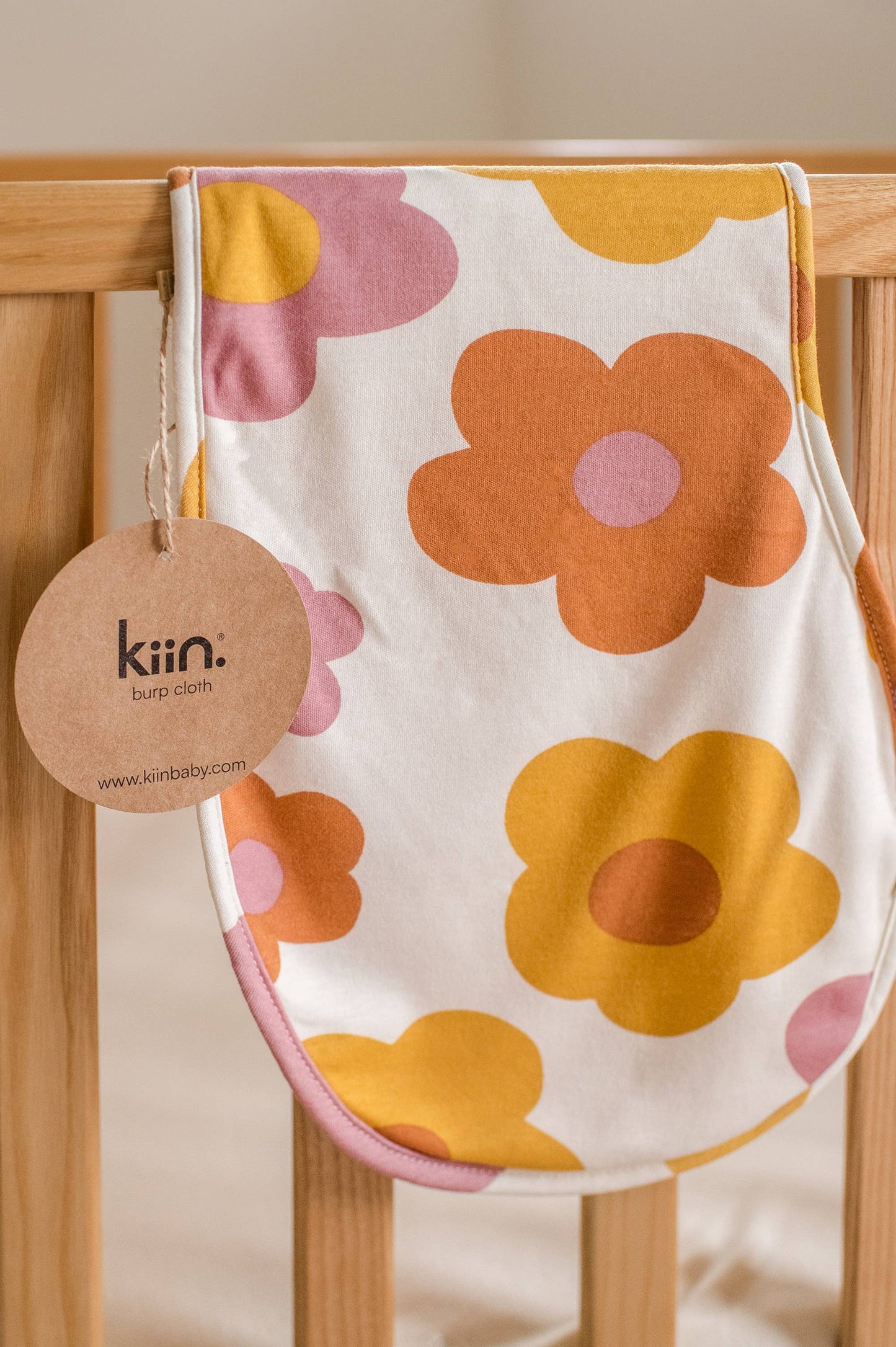 Burp Cloth: Bloom