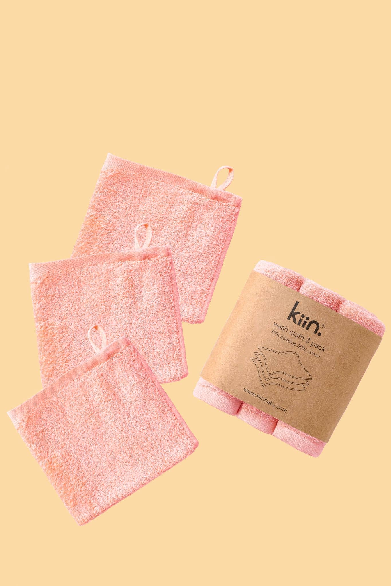 Wash Cloths 3 Pack: Peony