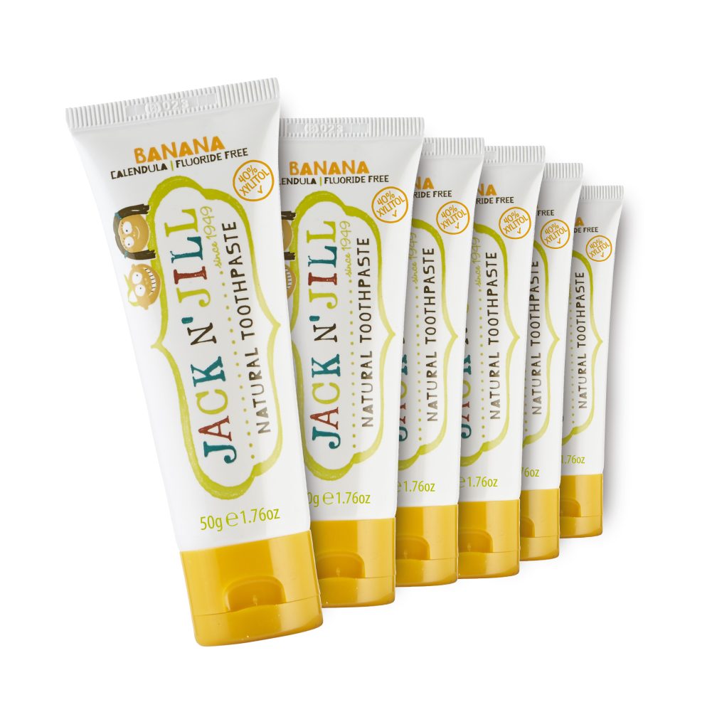 Jack N' Jill Natural Certified Toothpaste Banana 50g