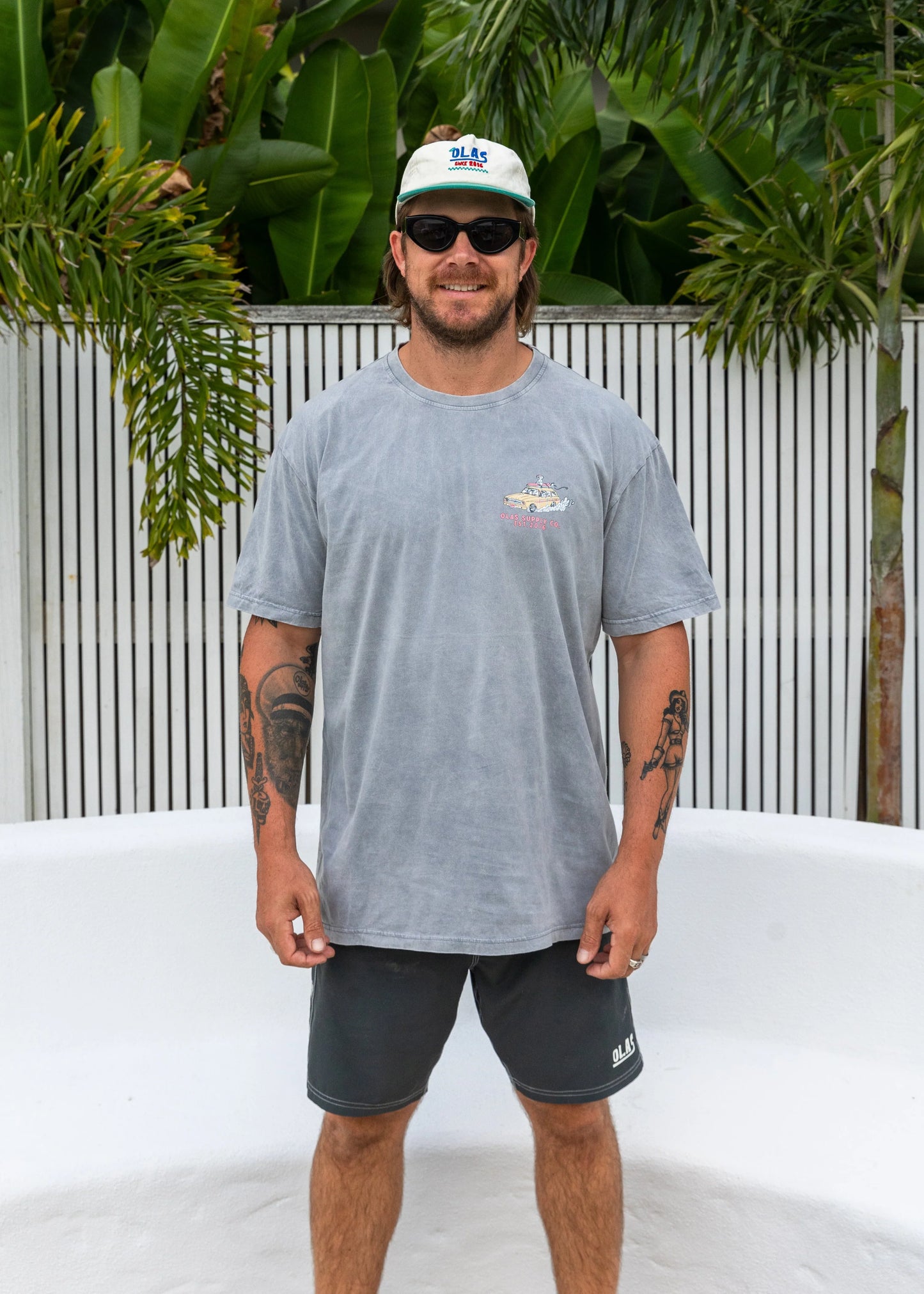 Olas Supply Co - ARE WE THERE YET? TEE