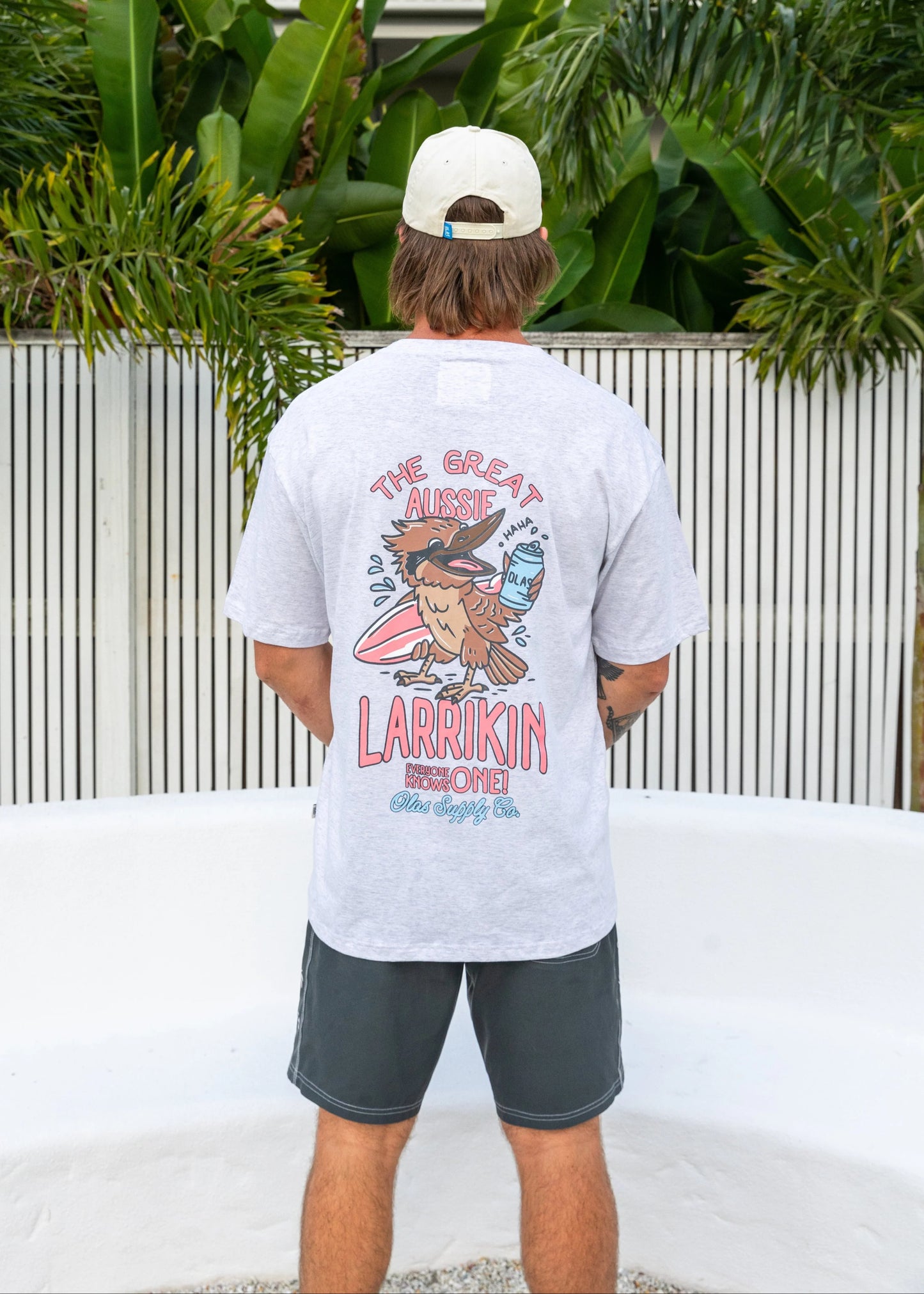 Olas Supply Co AUSSIE LARRIKIN TEE