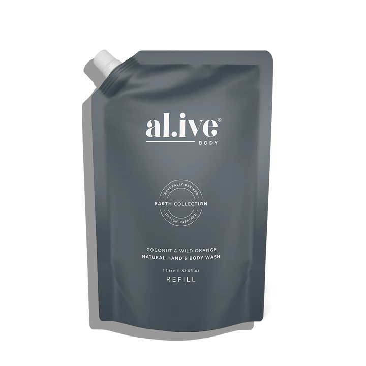 Coconut & Wild Orange Wash Refill