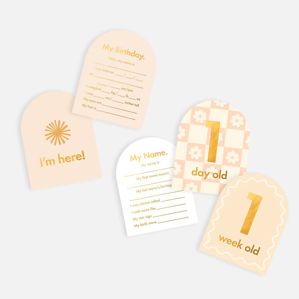 Baby Milestone Cards Helios
