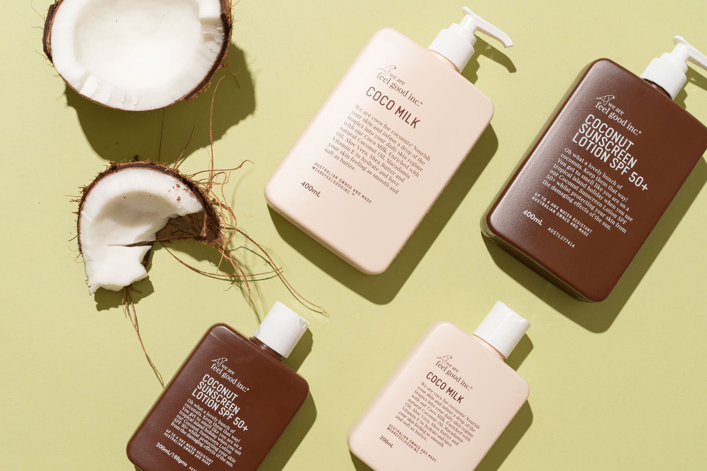Coconut Sunscreen Lotion SPF50+ 200ml