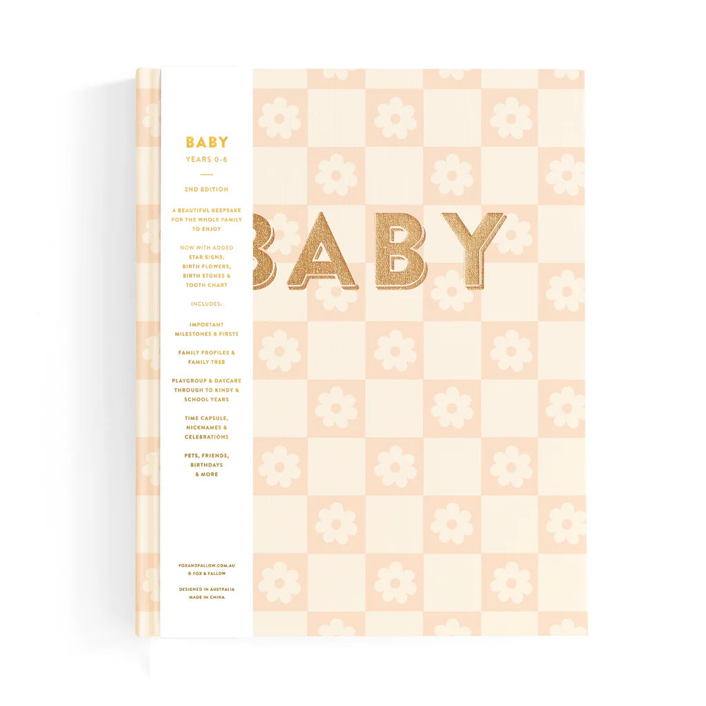 Baby Book Daisy Grid