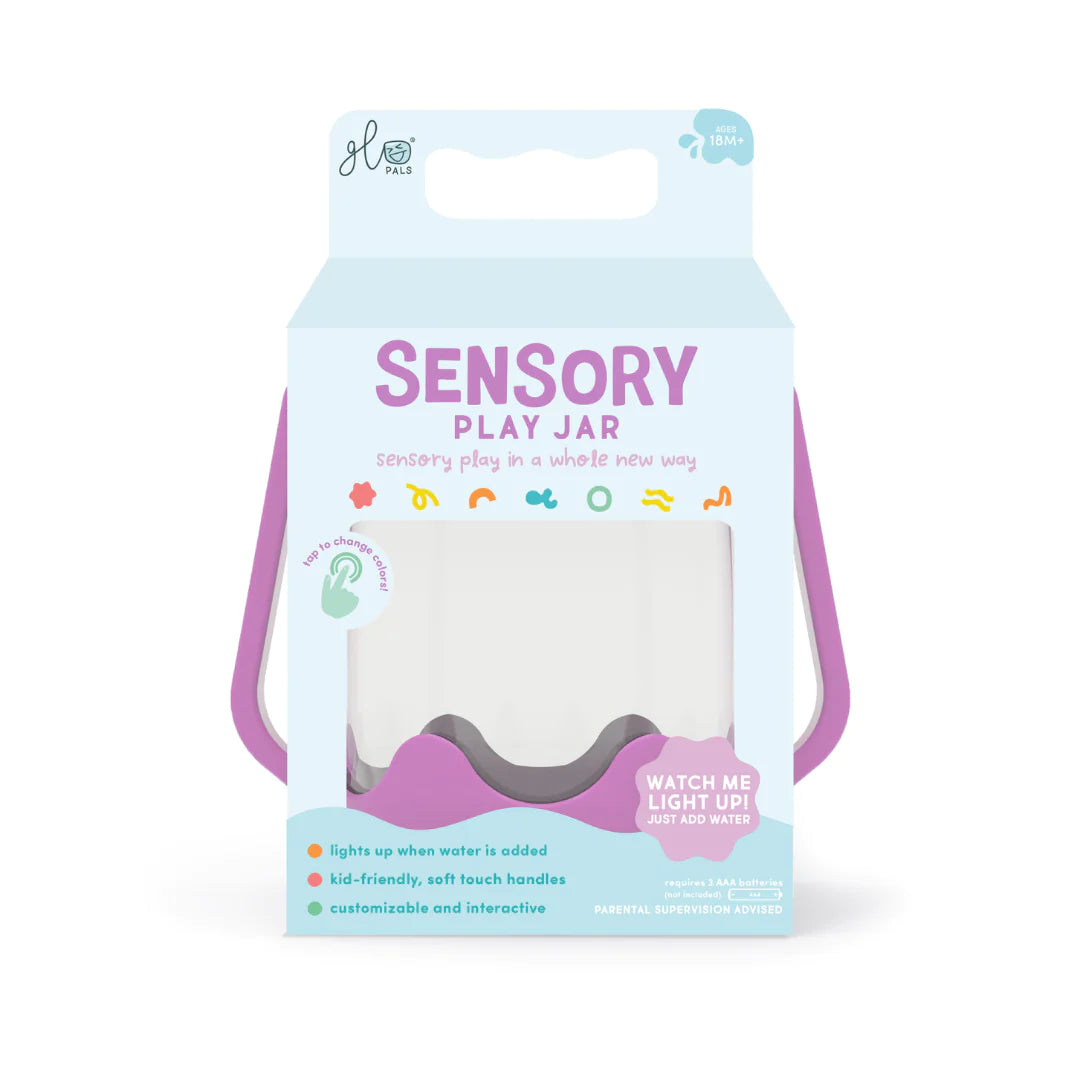 Glo Pal Sensory Play Jar - Purple