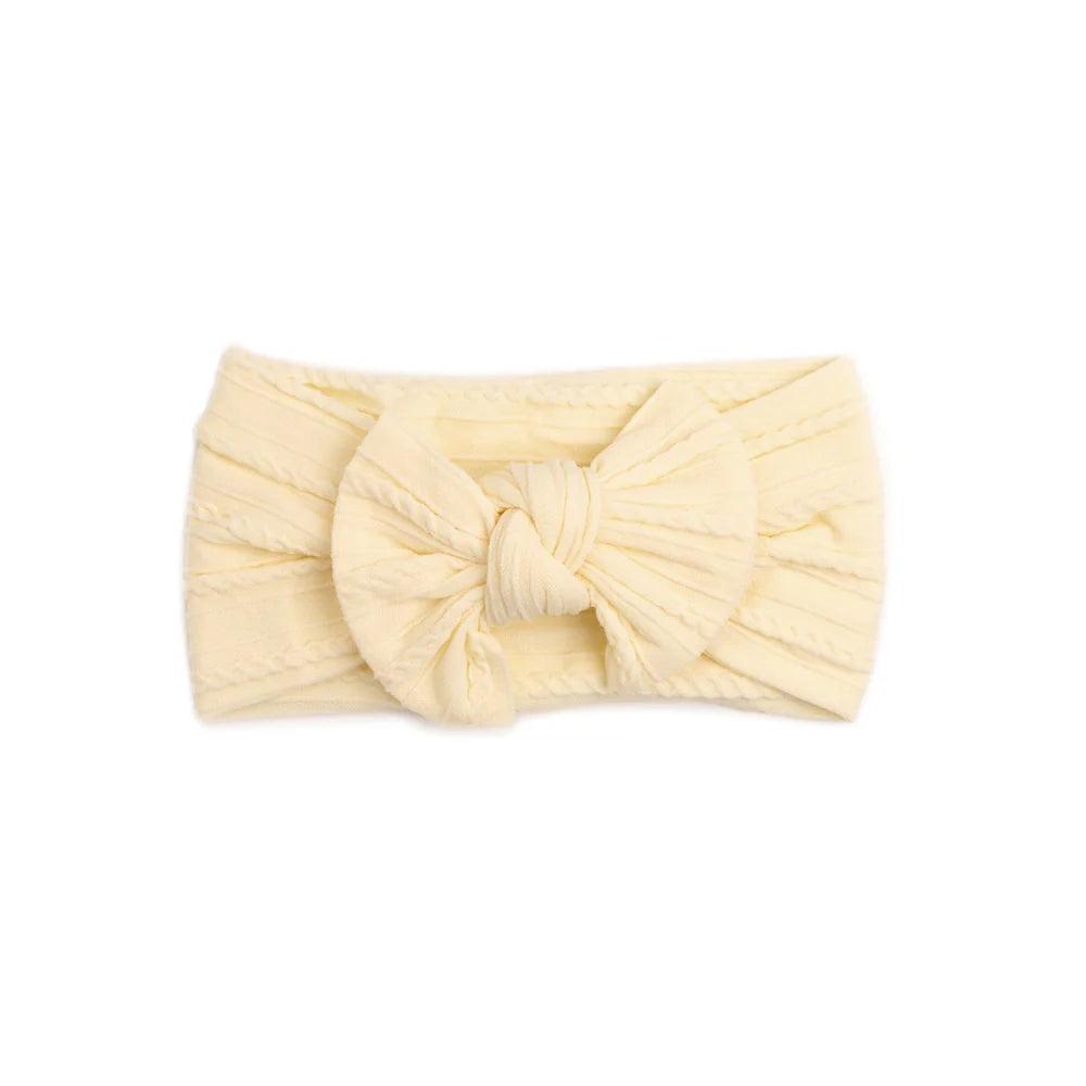 Cable Bow Headbands (All Colours)