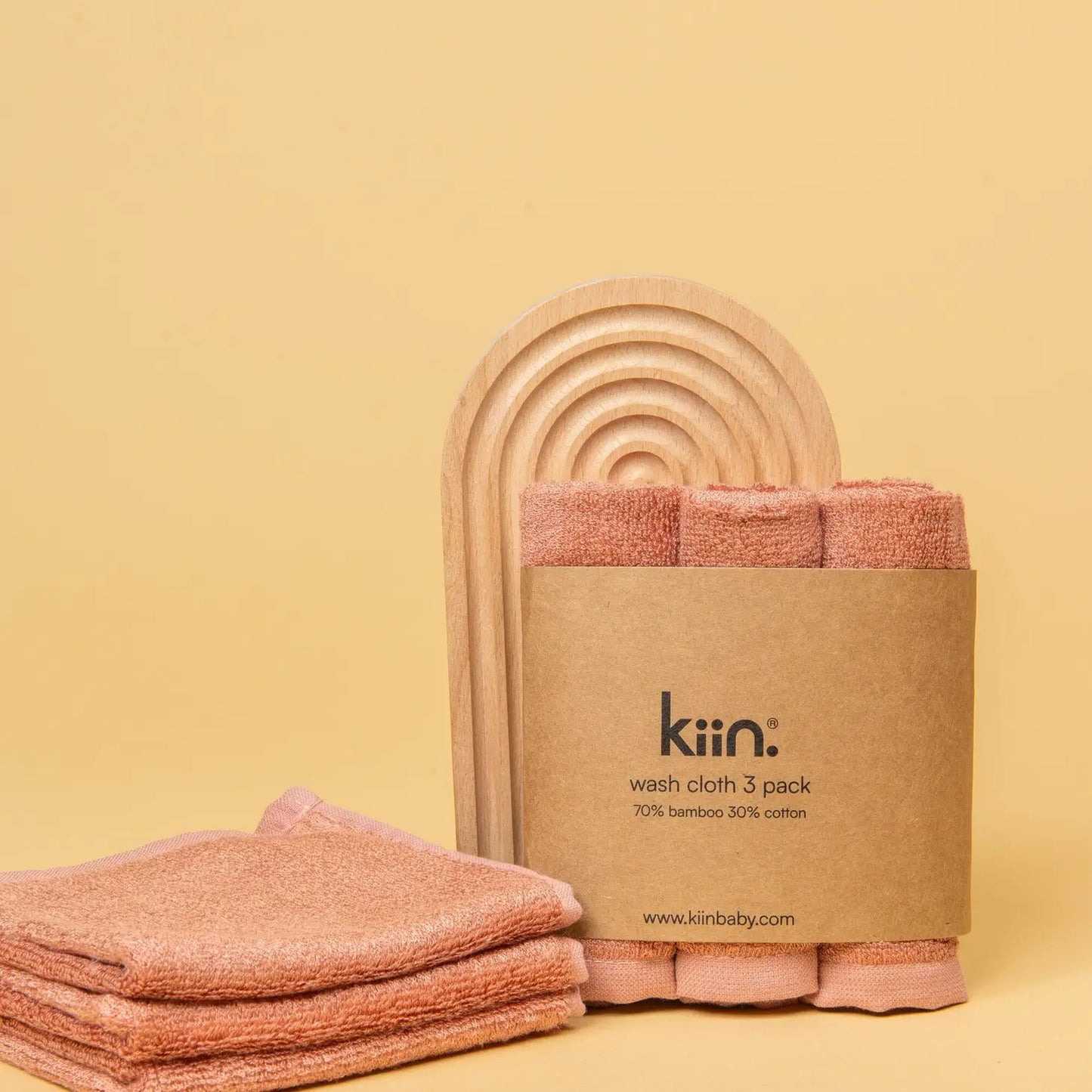 Wash Cloths - Blush