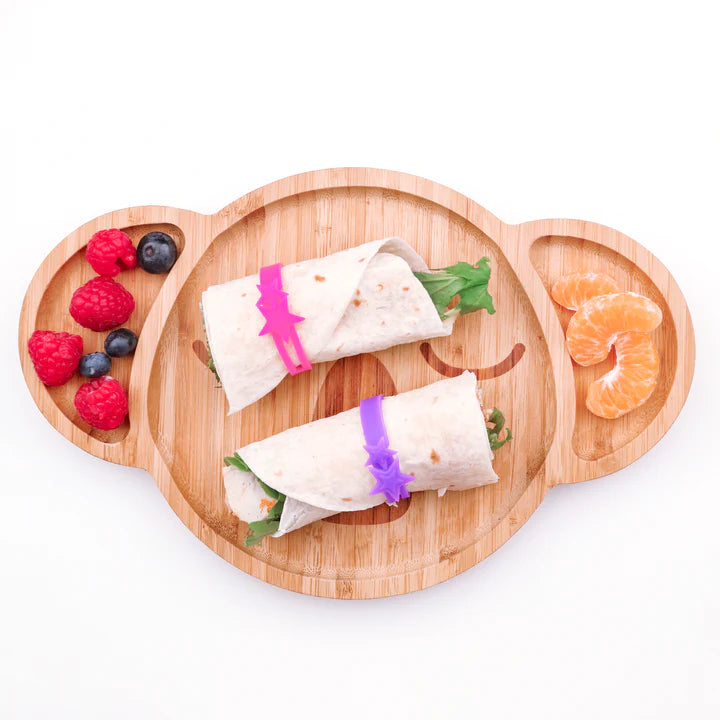 Silicone Wrap Bands - Pink & Purple