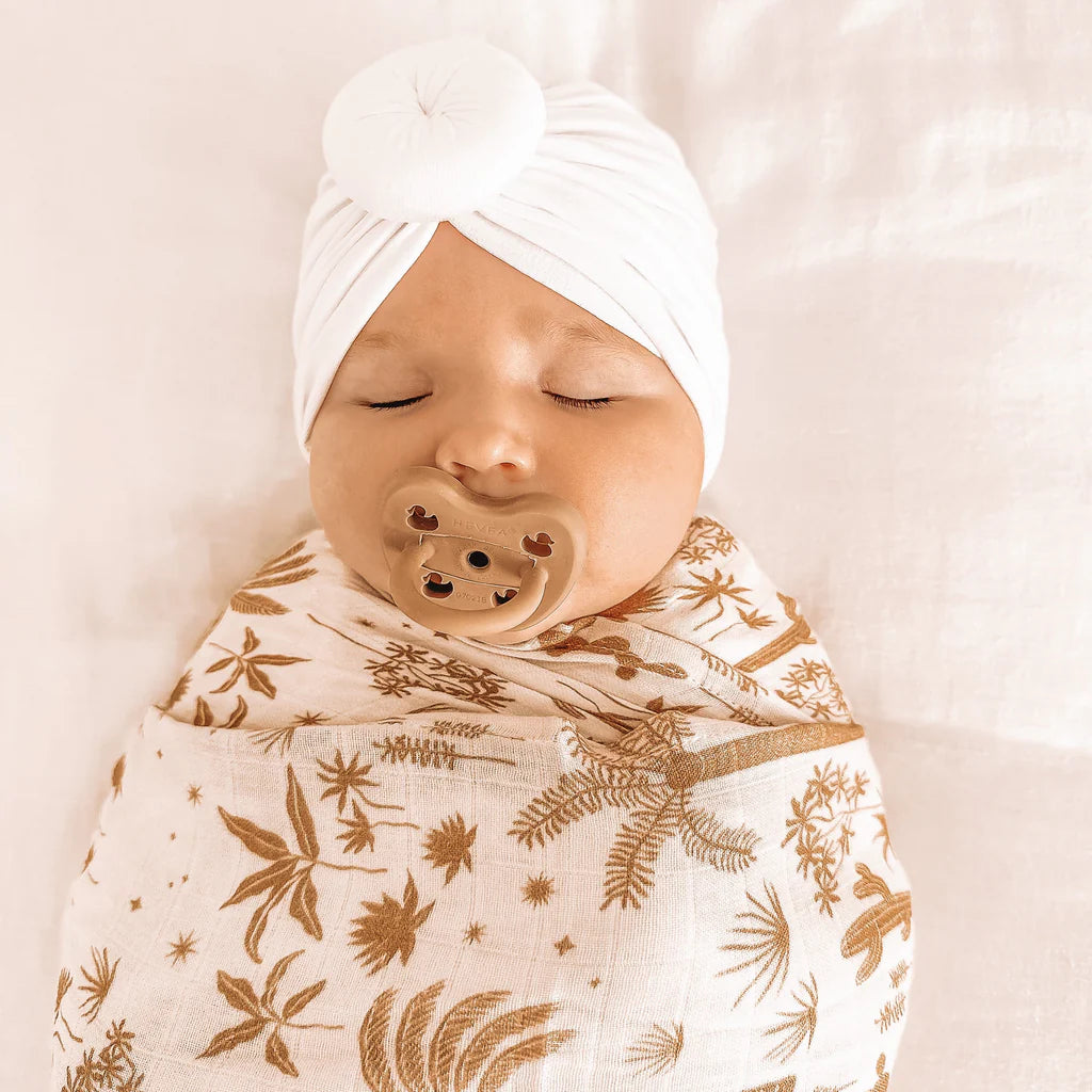 Desert Palms Organic Muslin Wrap Swaddle