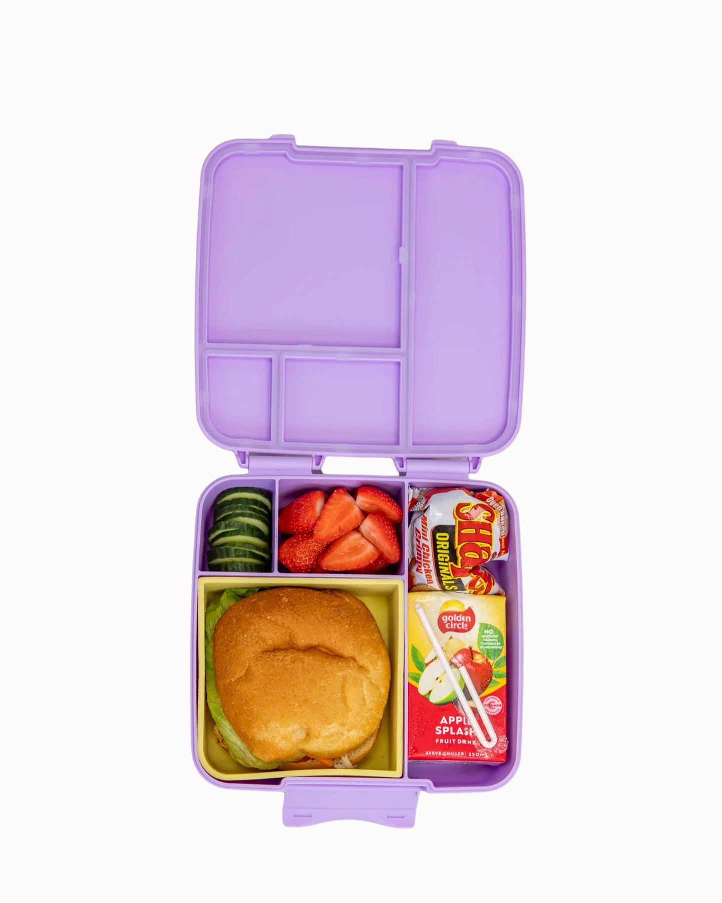 MontiiCo Bento Feast Lunch Box - Lilac