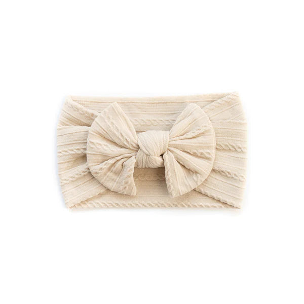 Cable Bow Headbands (All Colours)