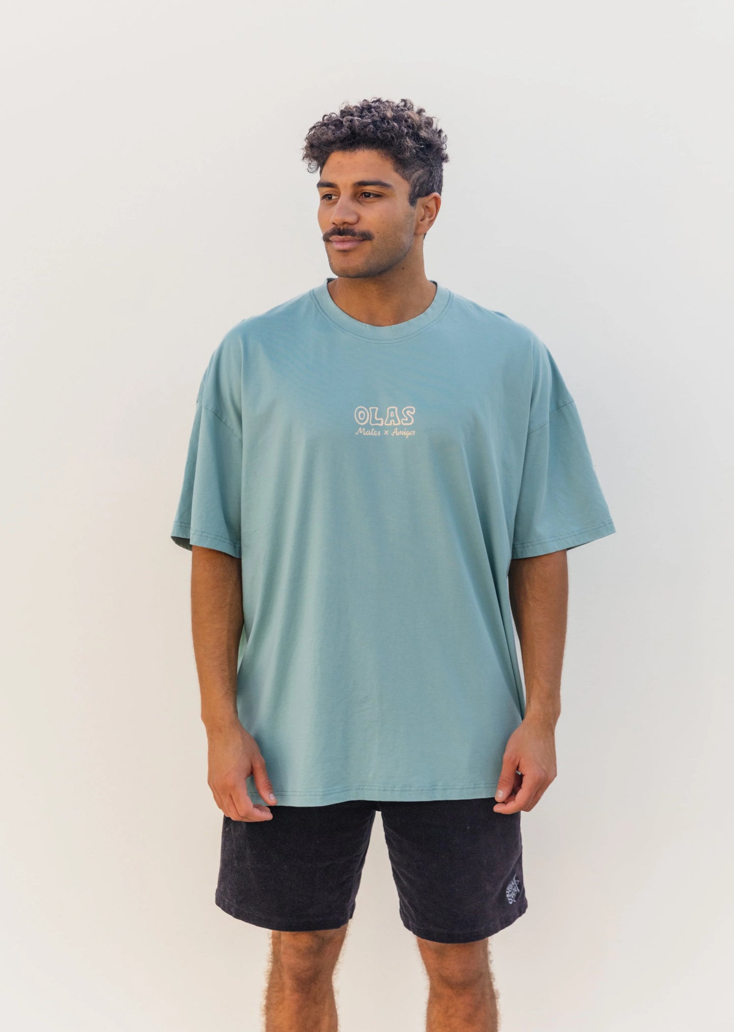 Olas Supply Co MATES X AMIGOS BOX TEE