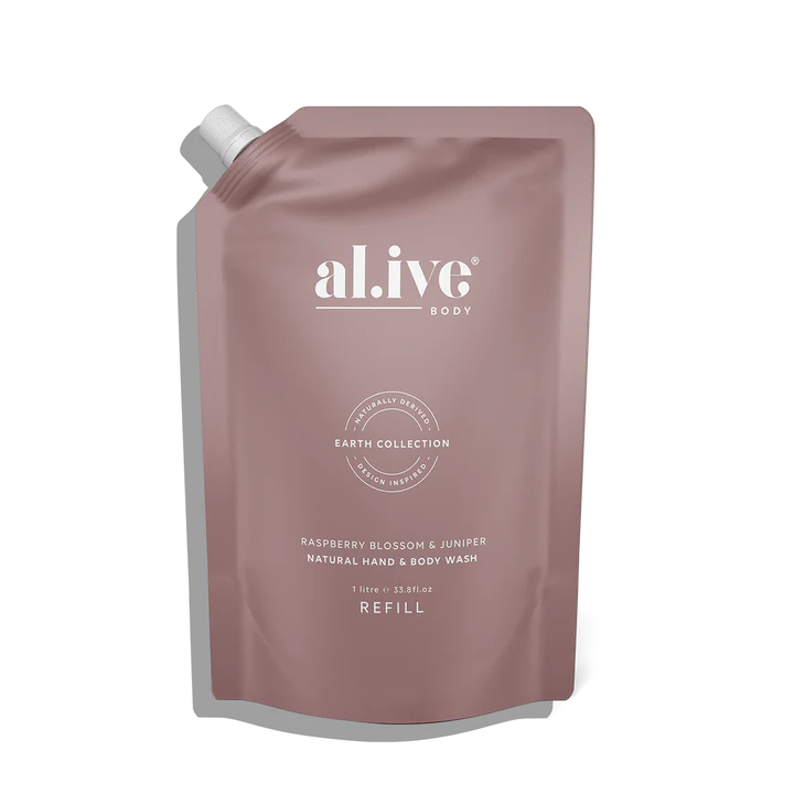 Raspberry Blossom & Juniper Wash Refill