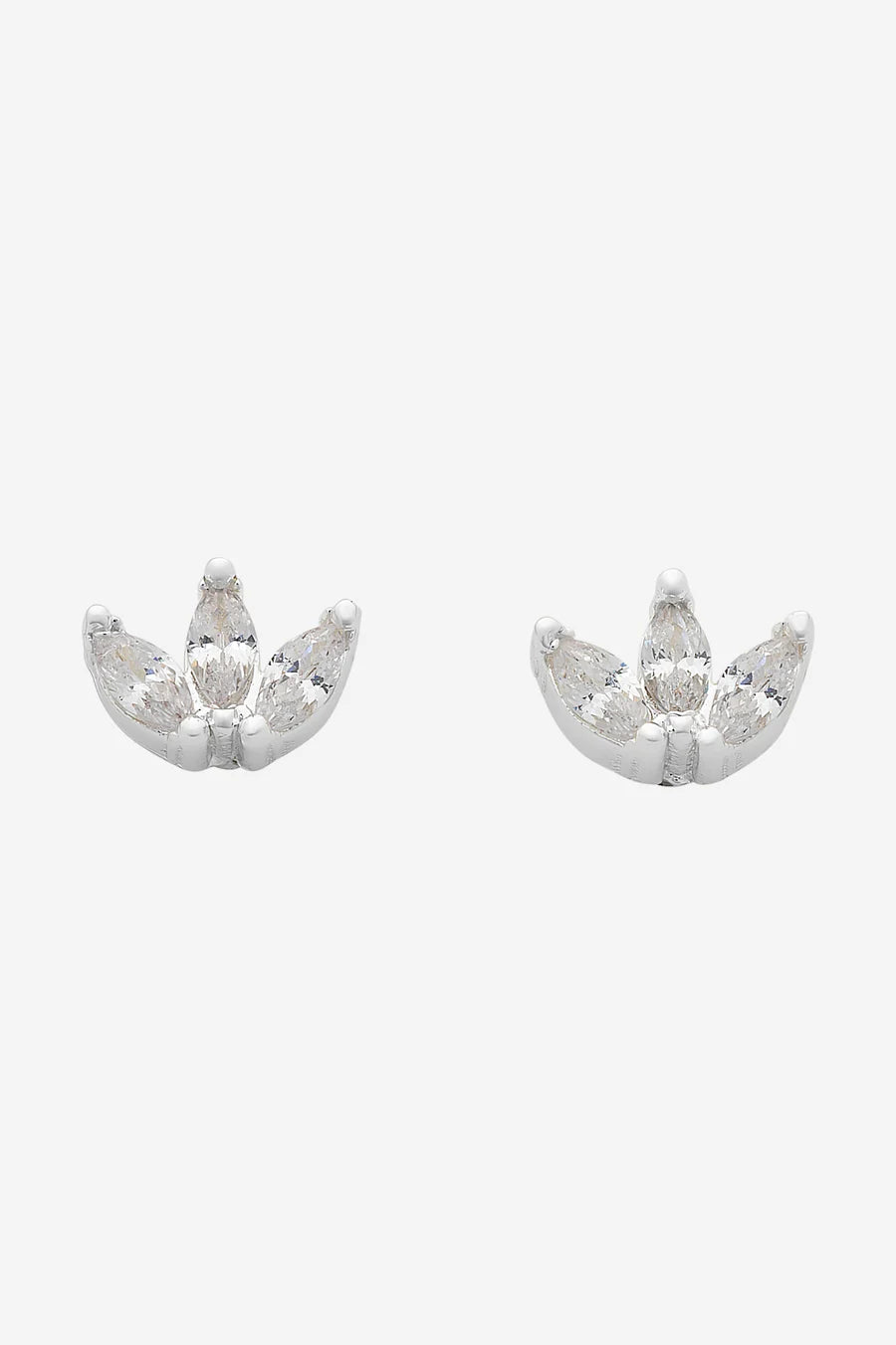 Petite Bud Silver Earring