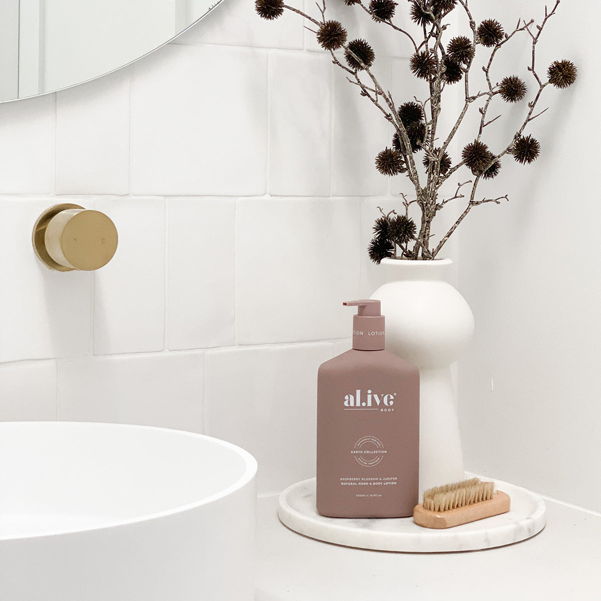 al.ive Hand & Body Wash Duo - Raspberry Blossom & Juniper