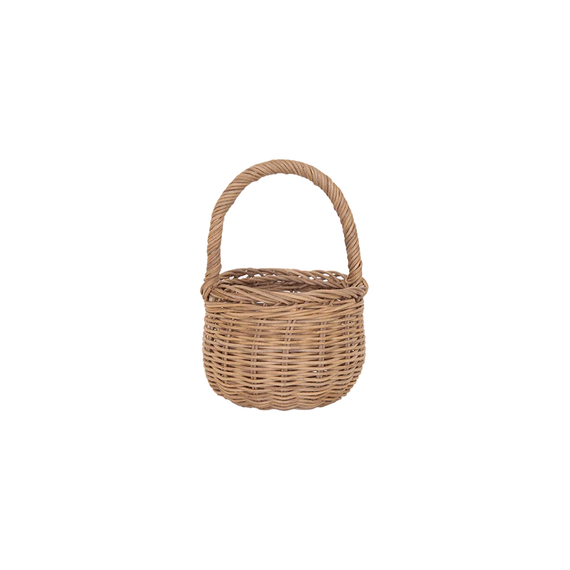 Rattan Berry Basket Natural