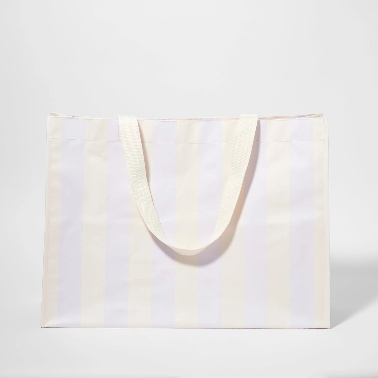 SUNNYLiFE Carryall Beach Bag Rio Sun | Pastel Lilac Stripe