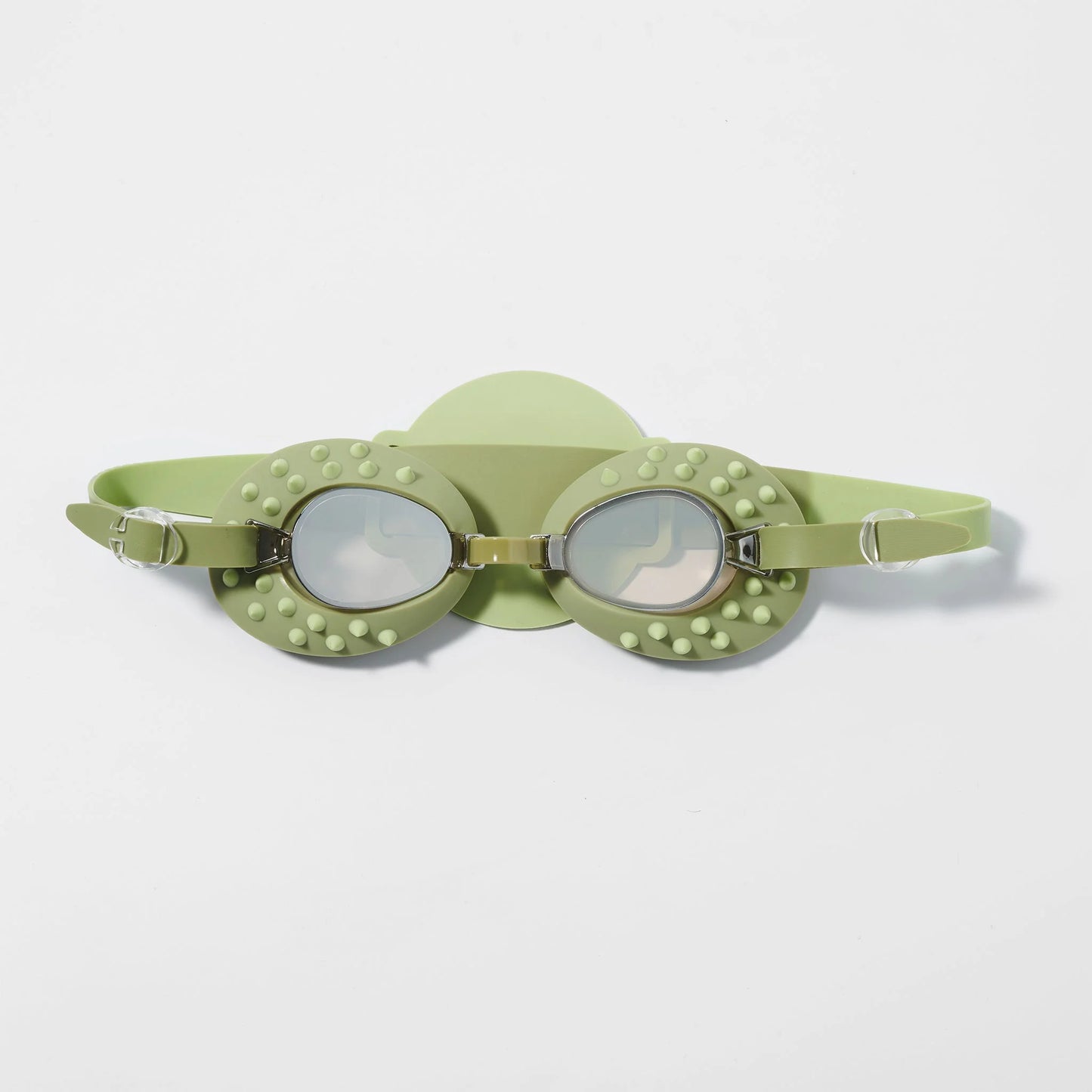 SUNNYLiFE Kids Swim Goggles | Cookie the Croc Khaki