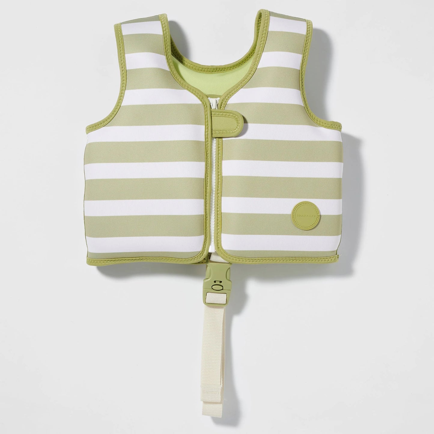 SUNNYLiFE Kids Swim Vest | Into the Wild Khaki 3-6Y