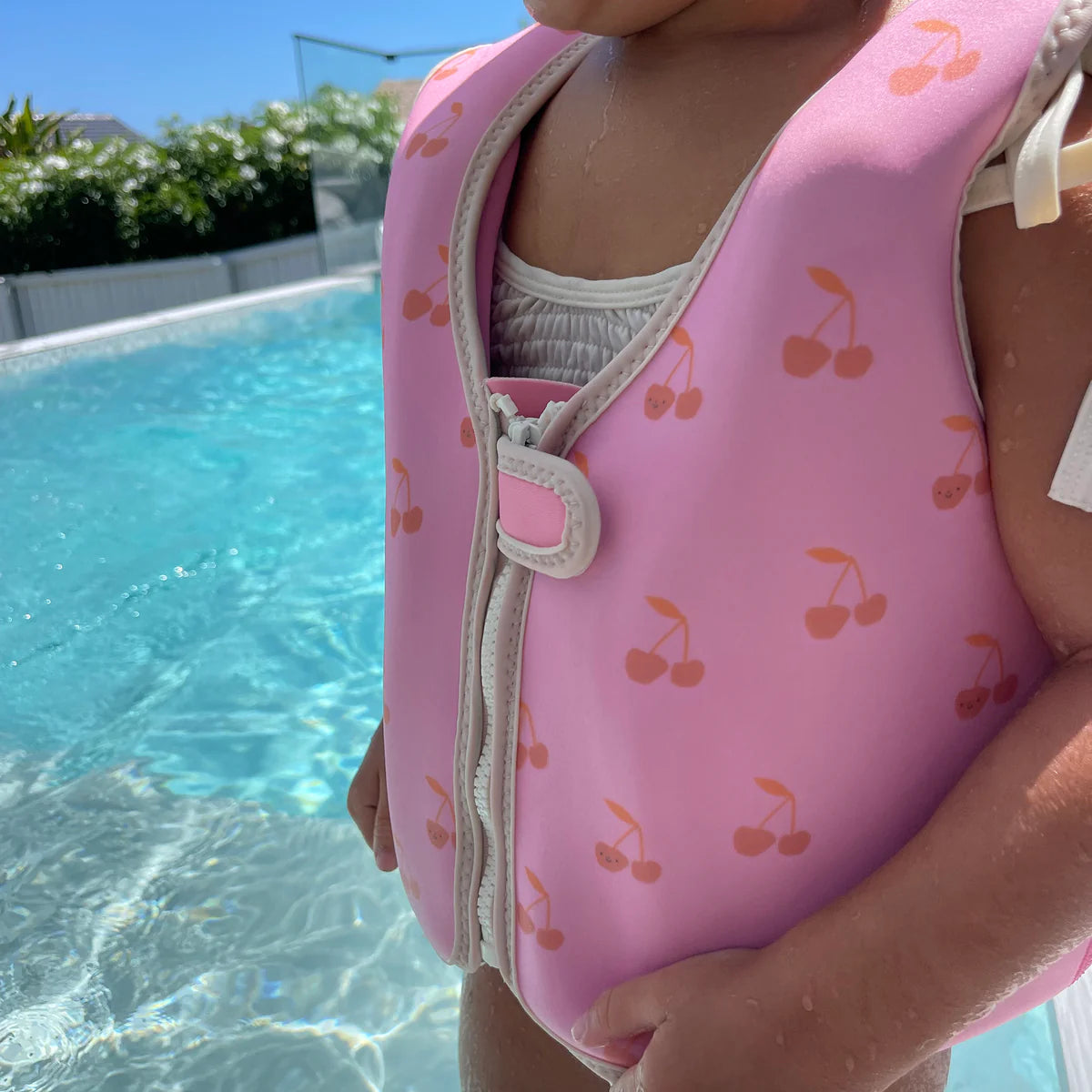 SUNNYLiFE Kids Swim Vest Cotton Candy 3-6Y