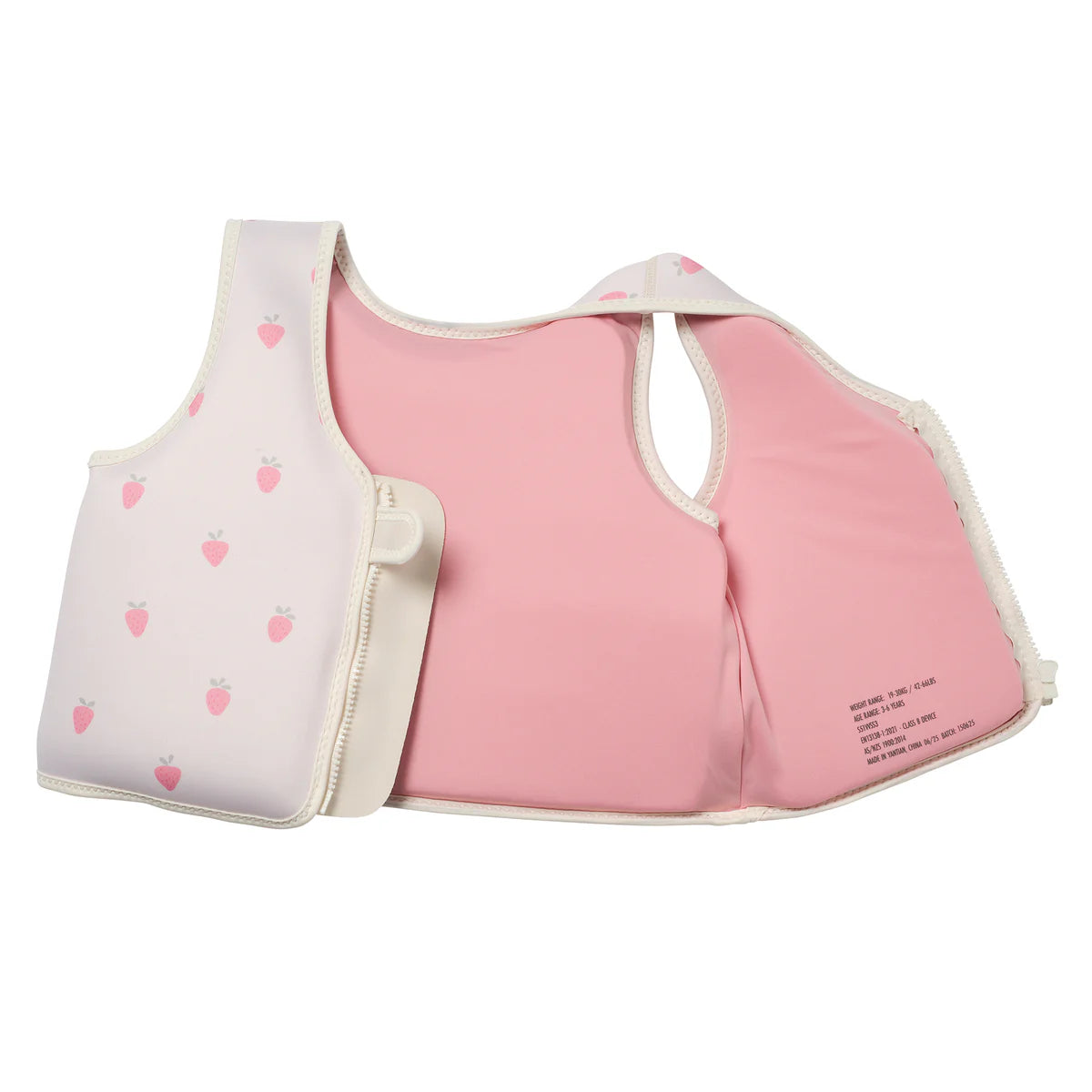SUNNYLiFE Kids Swim Vest Strawberry Sunshine 3-6Y