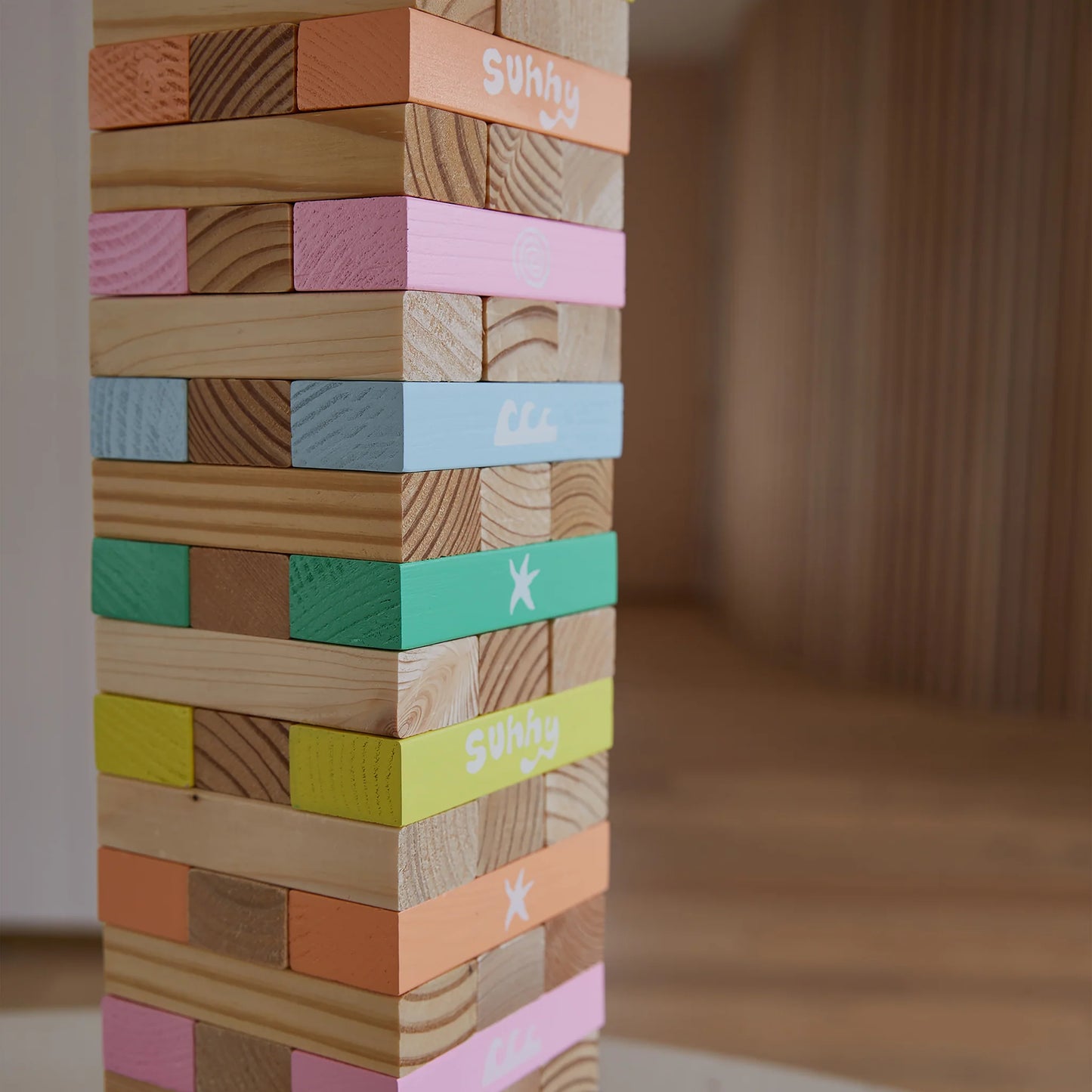 SUNNYLiFE Giant Jumbling Tower | Pool Side Pastel Gelato