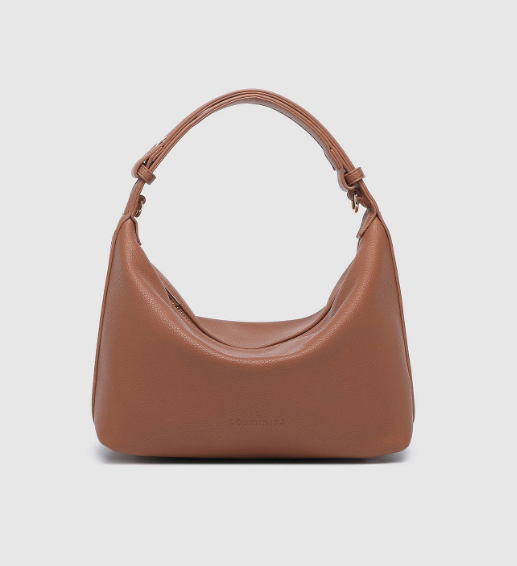 Madeline PU Shoulder Bag - Toffee