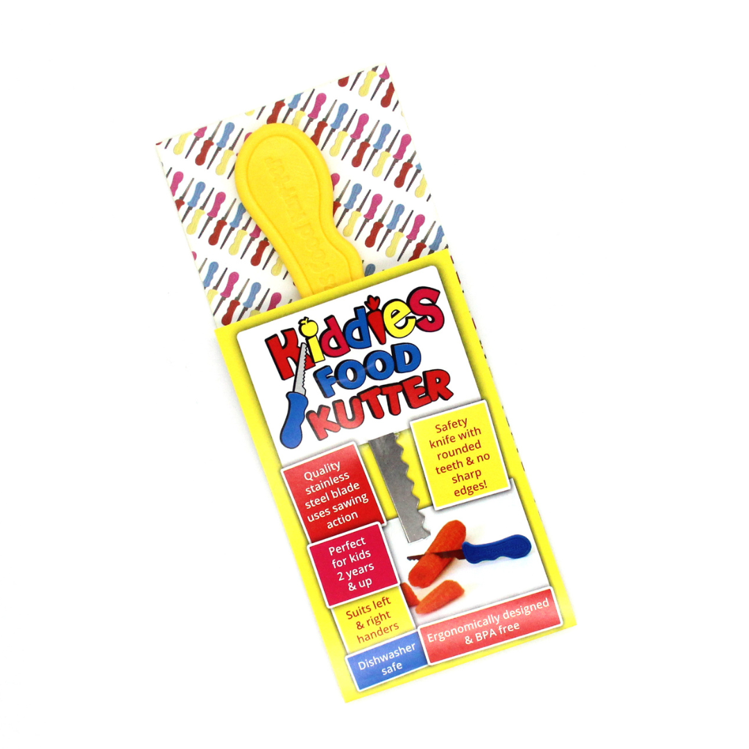 Original Kiddies Food Kutter - Yellow
