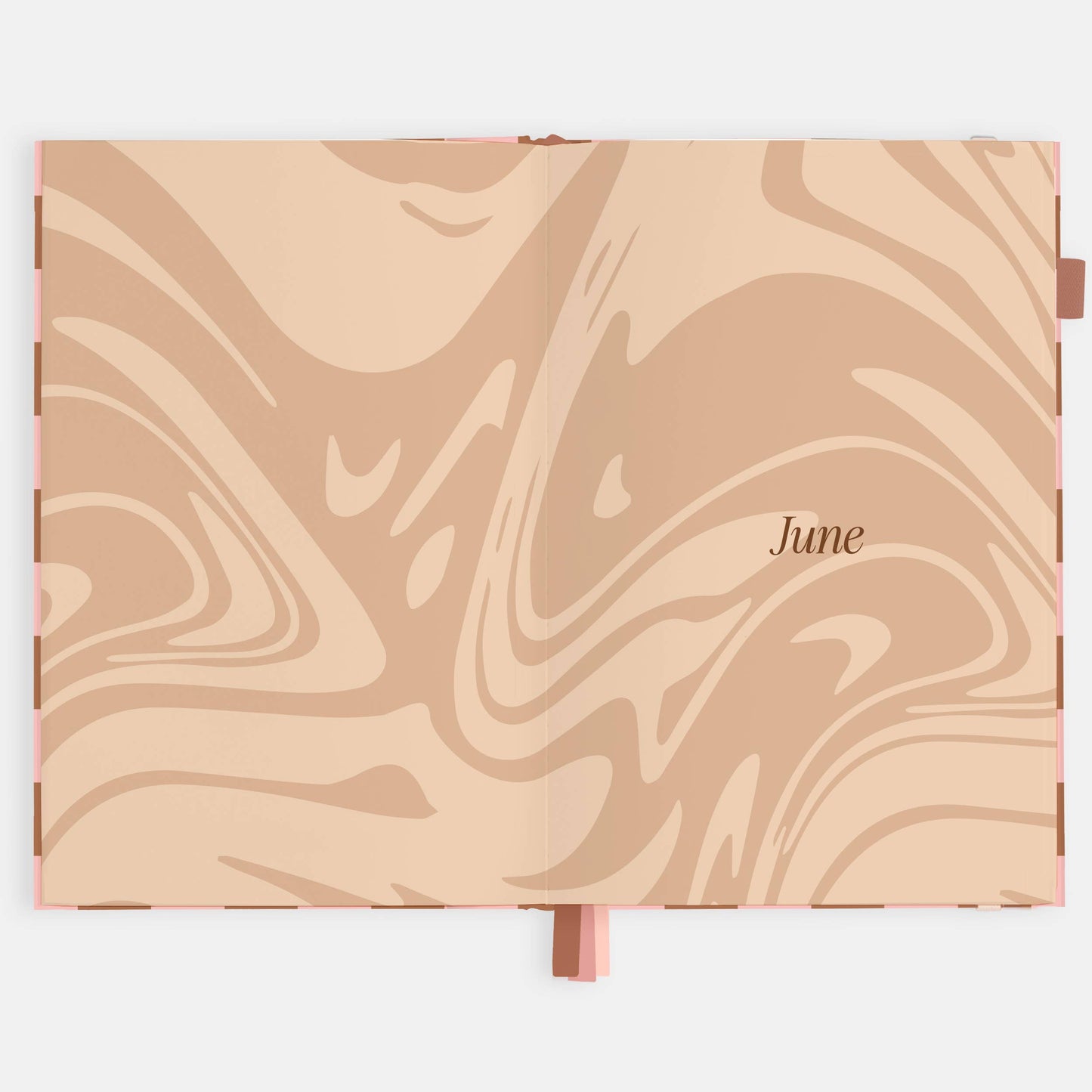 2026 Rose Check A5 Vertical Planner