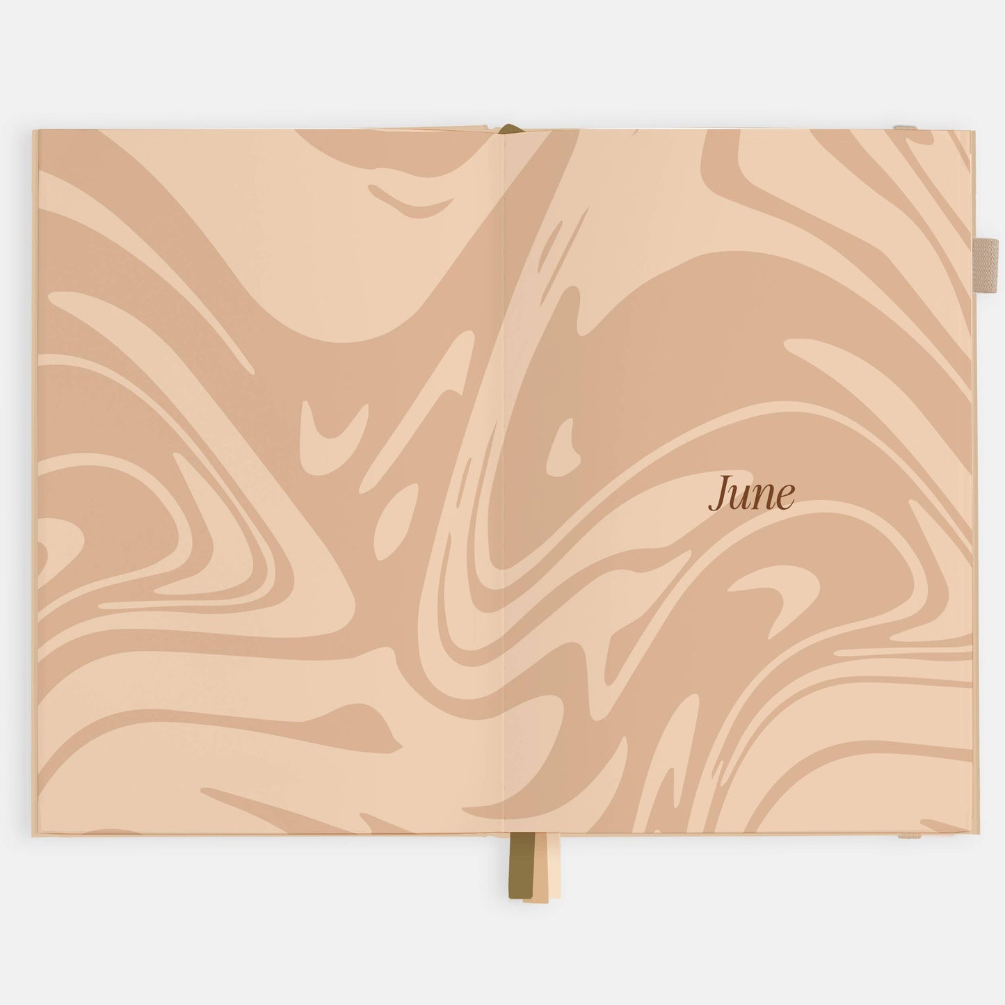 2026 Taupe A5 Horizontal Planner
