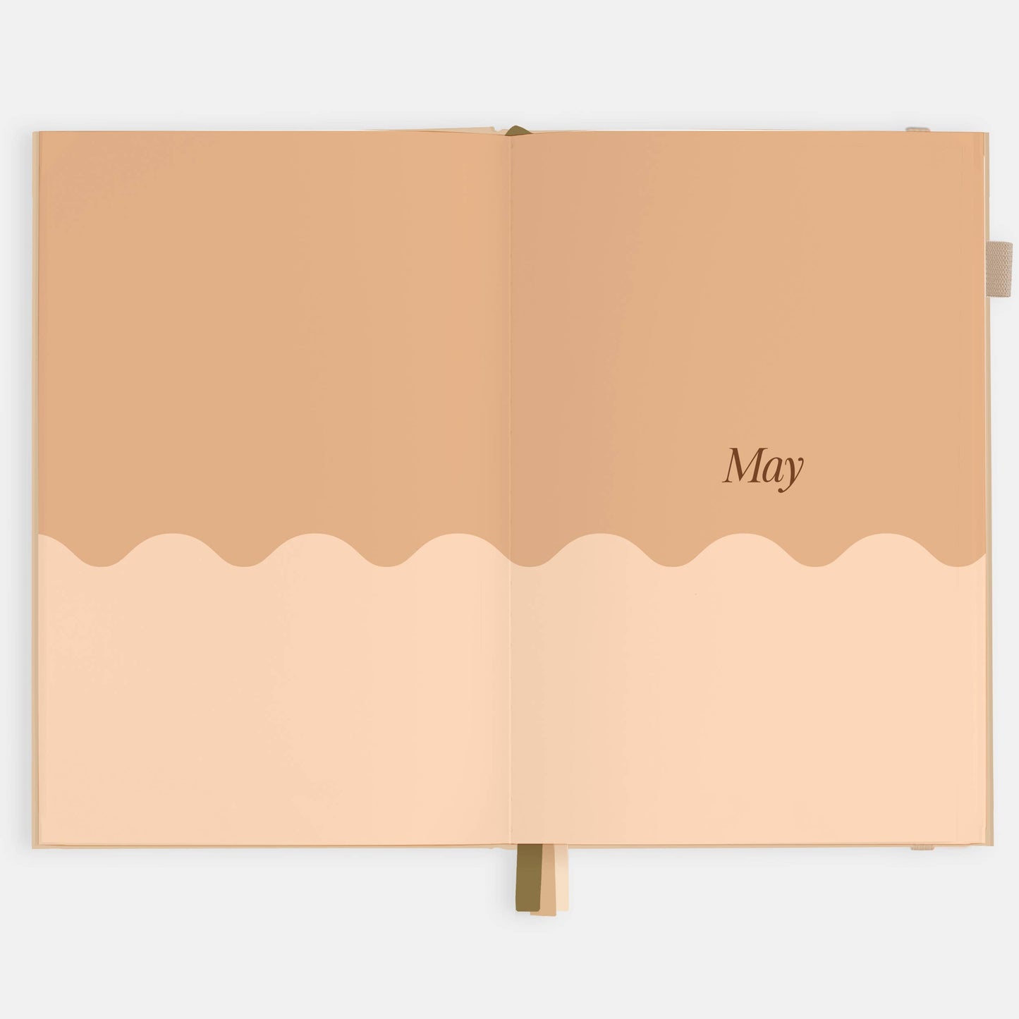 2026 Taupe A5 Horizontal Planner